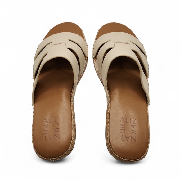 Naturalizer Arden Leather Espadrille Women Sandal New‎ In Box Size 6.5 - Picture 3 of 6